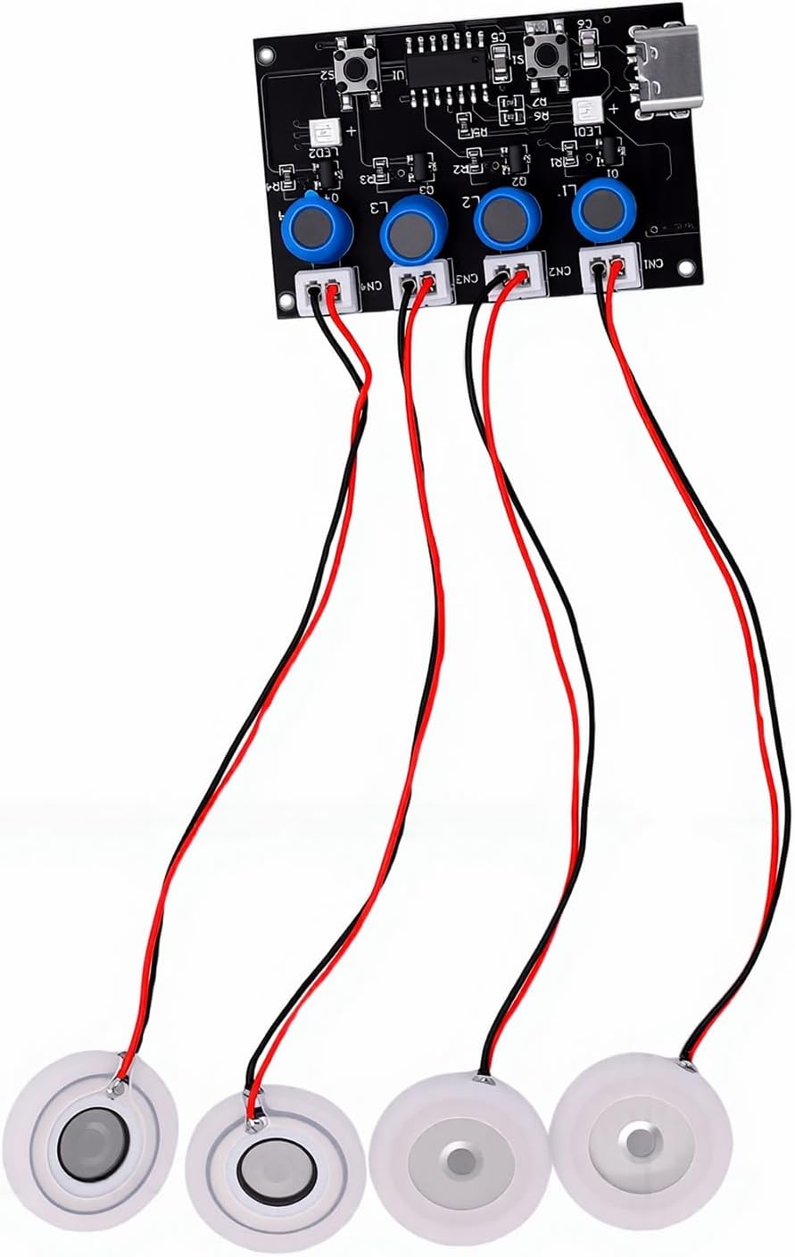 VINGVO 4 Head Humidifier Module for Greenhouse DIY