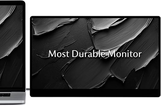 SOTSU FlipAction Go 14 Premium Portable Monitor | Full HD 1080p | 400 Nits | 100% sRGB | Robust yet Lightweight | Pivoting Landscape & Portrait Display | Tempered Glass Cover | USB-C & Mini HDMI | 5W