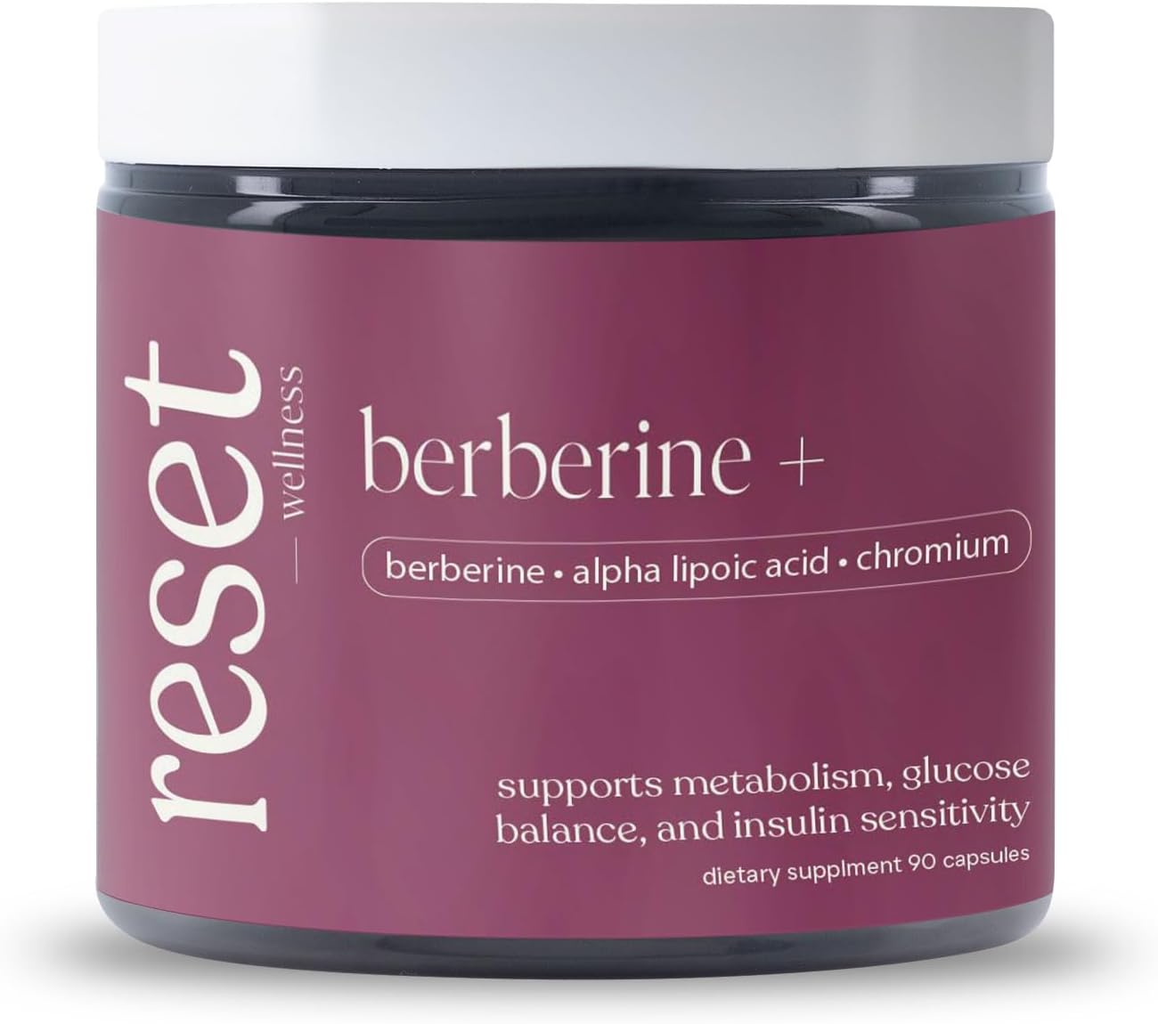 Berberine+ | Berberine, Alpha Lipoic Acid, Chromium & Cinnamon | 90 Capsules