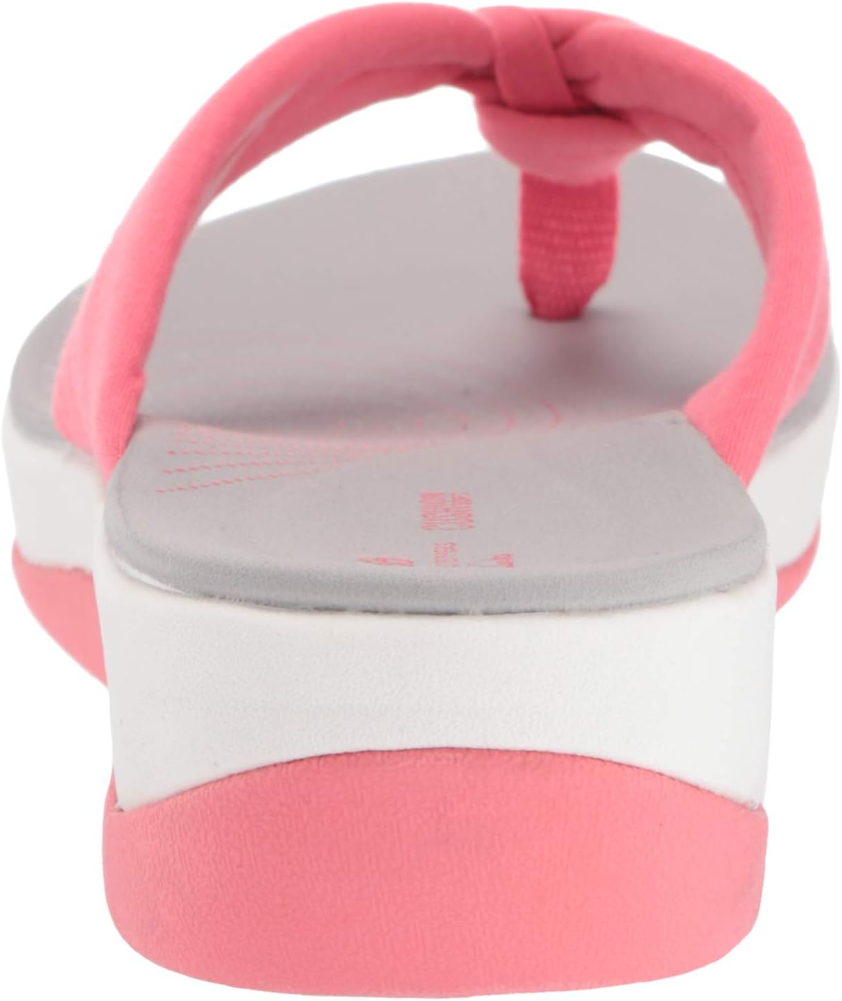 Clarks Women's Arla Glison Flip-Flop, Berry Pink Solid Textile, 50 M US