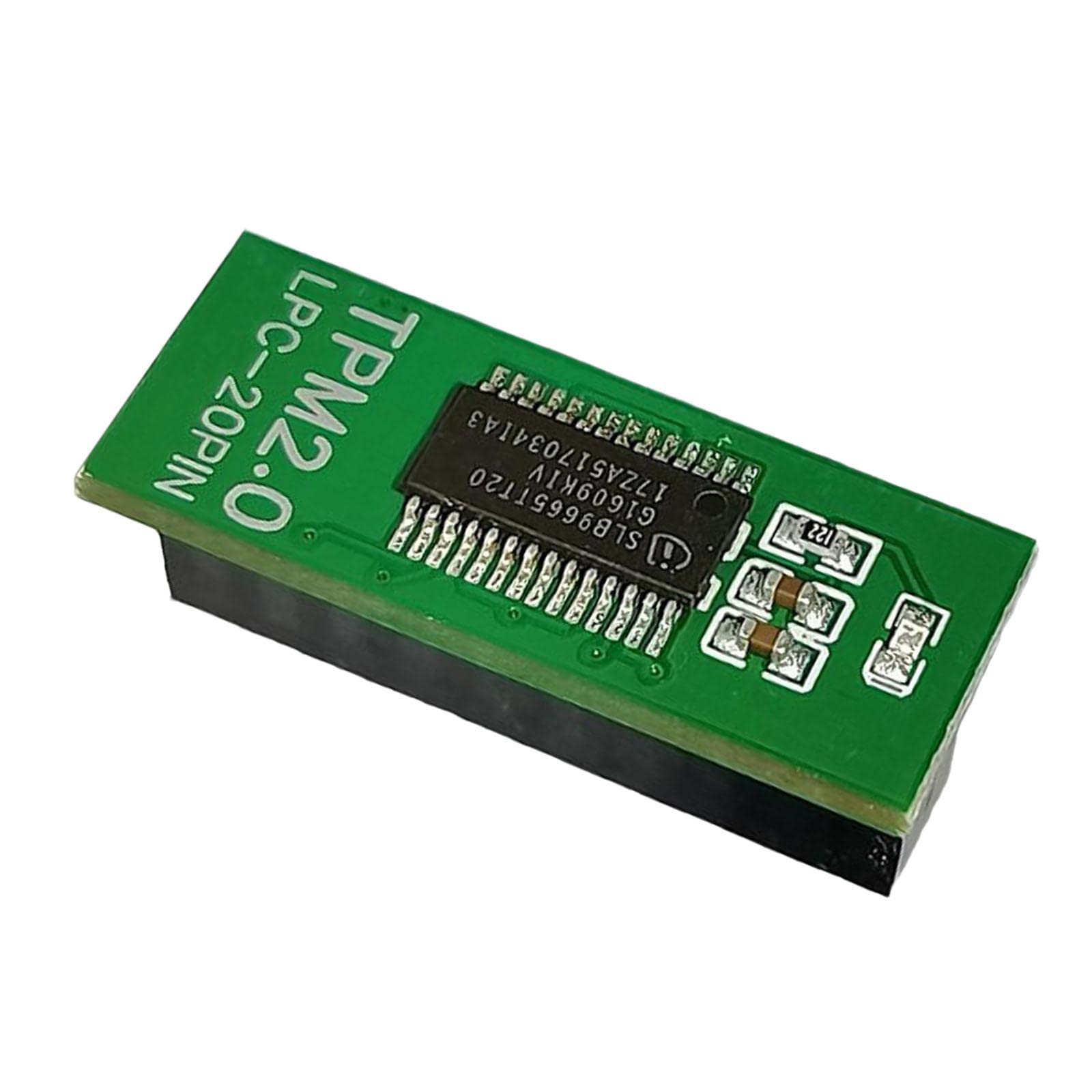 Enakshi Tpm 2.0 Module 20Pin Lpc Green for Gigabyte for Multi-Brand Motherboard|Computer Components & Parts|Motherboard Components & Accs |Package Includes:1 Piece TPM 2.0 Module-picture-11