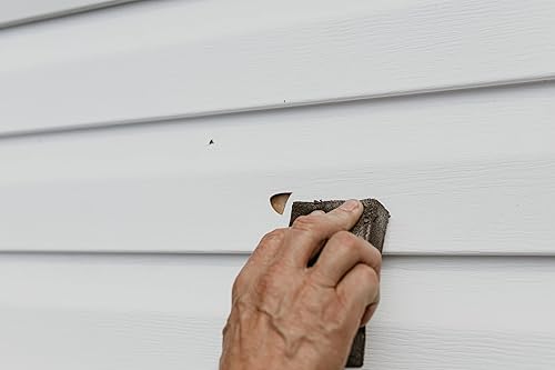 Miniatura 4 de Mendyl Kit de reparación de revestimientos de vinilo y estuco, cubre cualquier grieta, agujero o imperfección, parche de revestimiento de vinilo