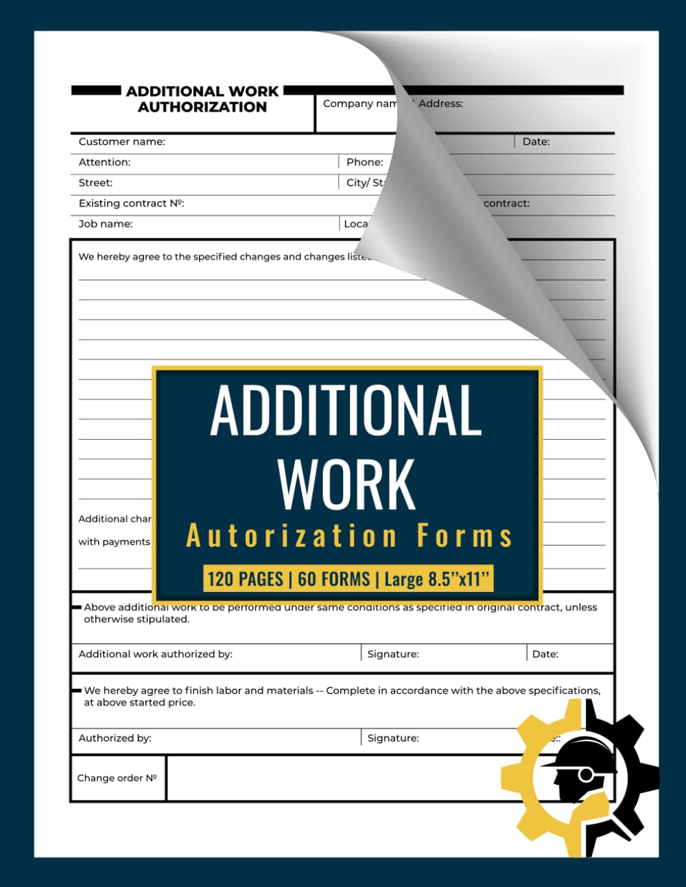 Additional Work Authorization Forms: Project Cost Adjustment Record for Contractors, Builders, and Service Providers | 60+ Forms
