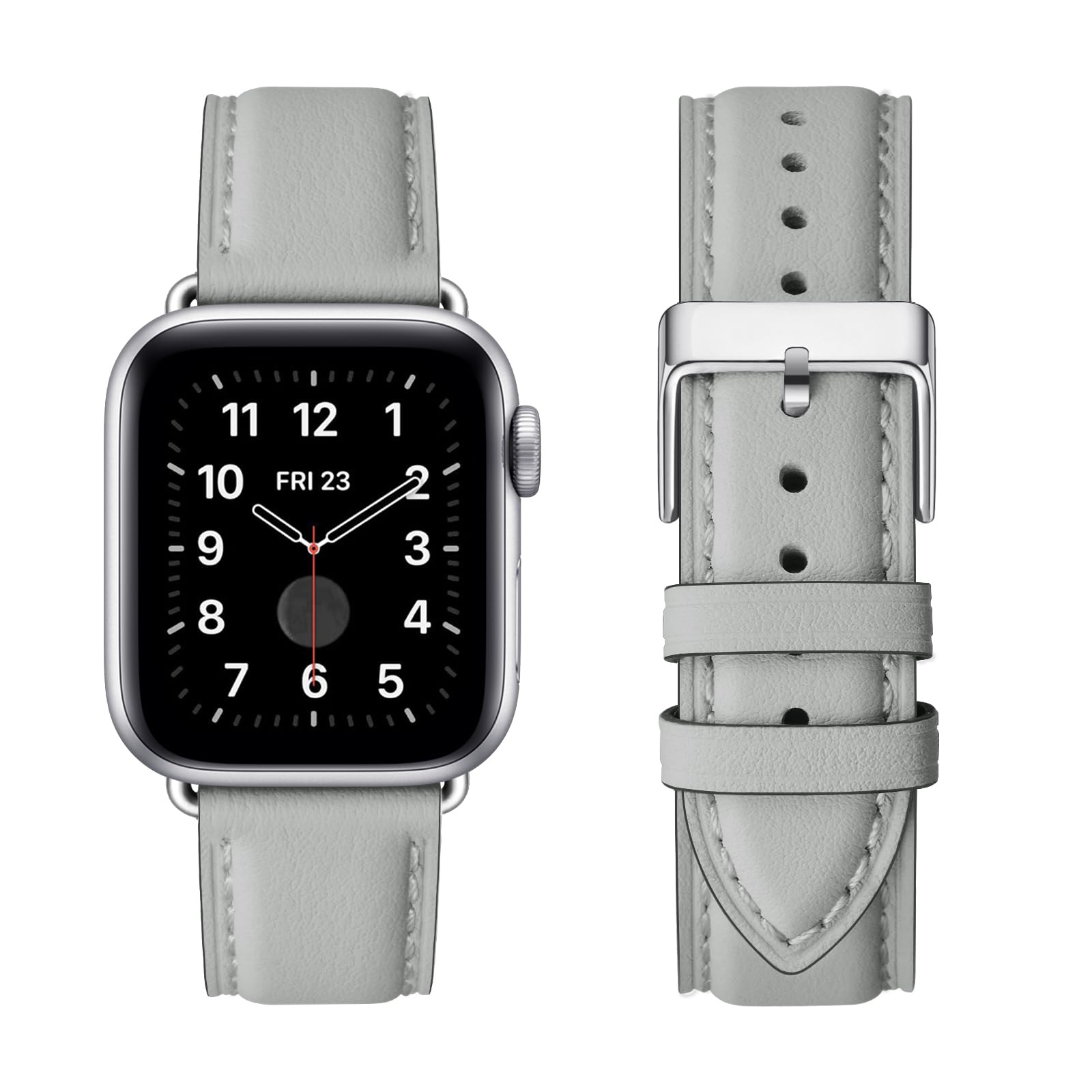 Genuine Leather Band Compatible with Apple Watch Bands for men Office