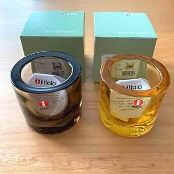 KIVIキャンドルセット⭐︎イッタラ キビ アメジストなどサルパネヴァ