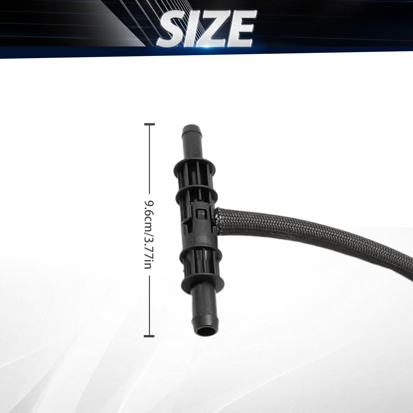 Hoypeyfiy A6460700732 - Tubo de escape de retorno de combustible, repuesto para E-Class T-Model E 200 220 CDI C-Class T-Model C 200 220 CDI, sustituye a A6460701732