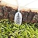 Sterling Silver Pine Tree Necklace – 15×10mm Nature Charm on 18″ Chain – Handmade Gift for Hikers, Outdoor Lovers & Woodland Witches