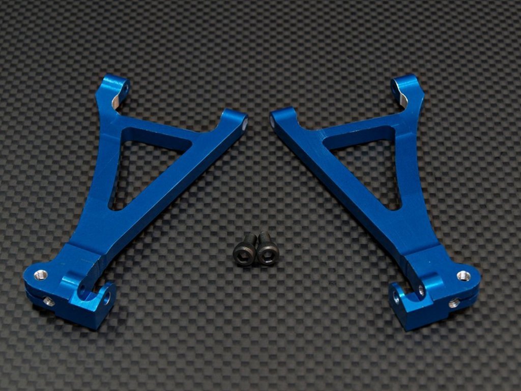 Traxxas 1/16 Mini E-Revo, Mini Summit Aluminum Front Lower Arm - 1Pr Set Blue