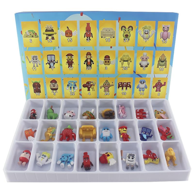 Amazon.co.jp: 24種類 ブレインロットを盗む フィギュ セット ブレイン