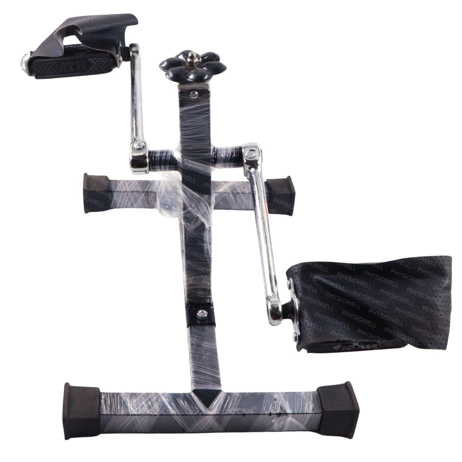 Physiowell Pedal Exerciser Portable Mini Bike, Non Skid Cycle Aid with Adjustable Footstraps Resistance Ab Care King Toner-image-44
