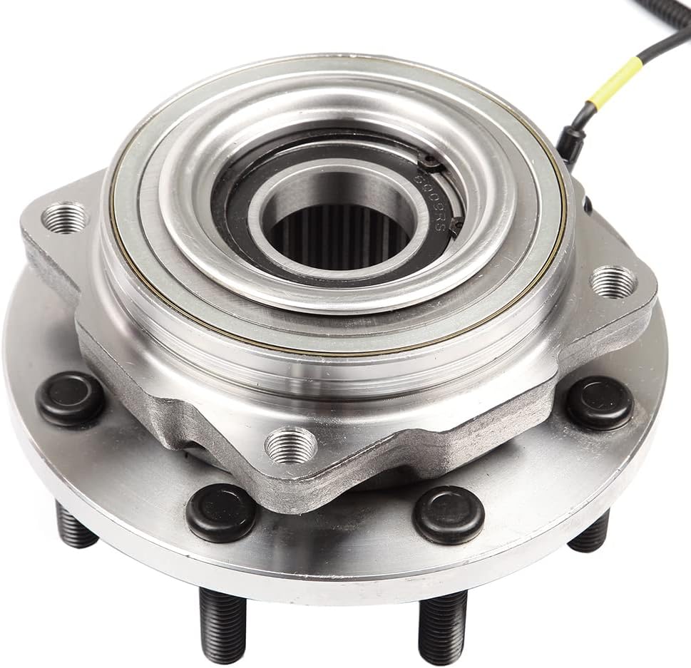 SCITOO Wheel Hub Wheel Bearing Assembly Front fit 515131 Replacement Fit for Ford F-350 Super Duty 2011-2016 has ABS Wheel Hubs 5 Lugs 8 Lugs Wheel Hub Bearing Assemblies W/ABS 2pcs