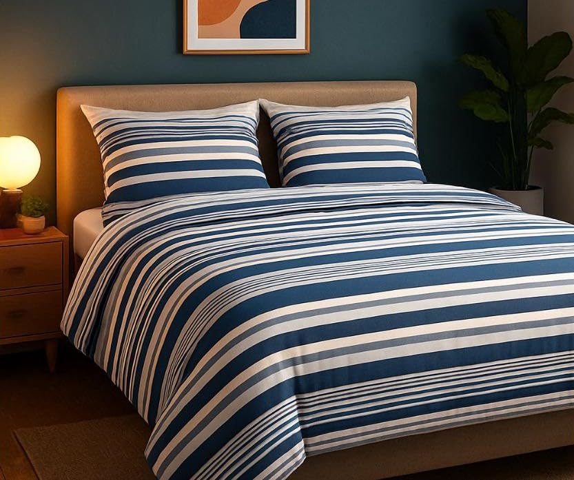 L'Emporio Casa Set Lenzuola Flanella Letto Matrimoniale 100% Caldo Cotone sopra 240x290 + sotto Angoli 160 a180x195 a 200 + 2 Federe 50x80 (Variante 11)