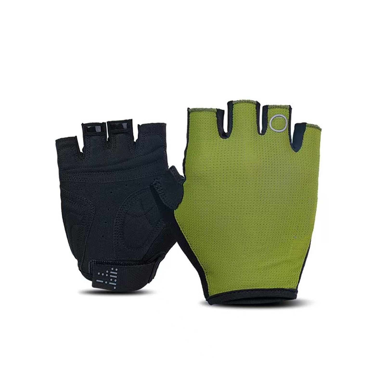 Guanti da ciclismo a mezze dita, per mountain bike, ammortizzanti, per equitazione estiva