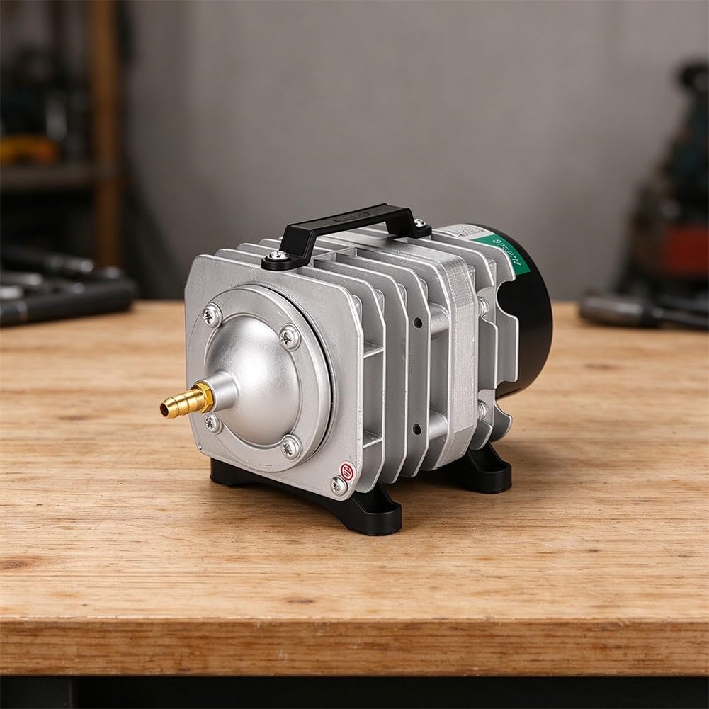 Ölfreie Aquarium Luftpumpe 35W 70L/min Leise(35w)