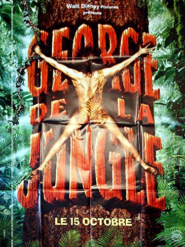 Affiche Cinema Originale George De La Jungle 1997 Brendan Fraser 116X158