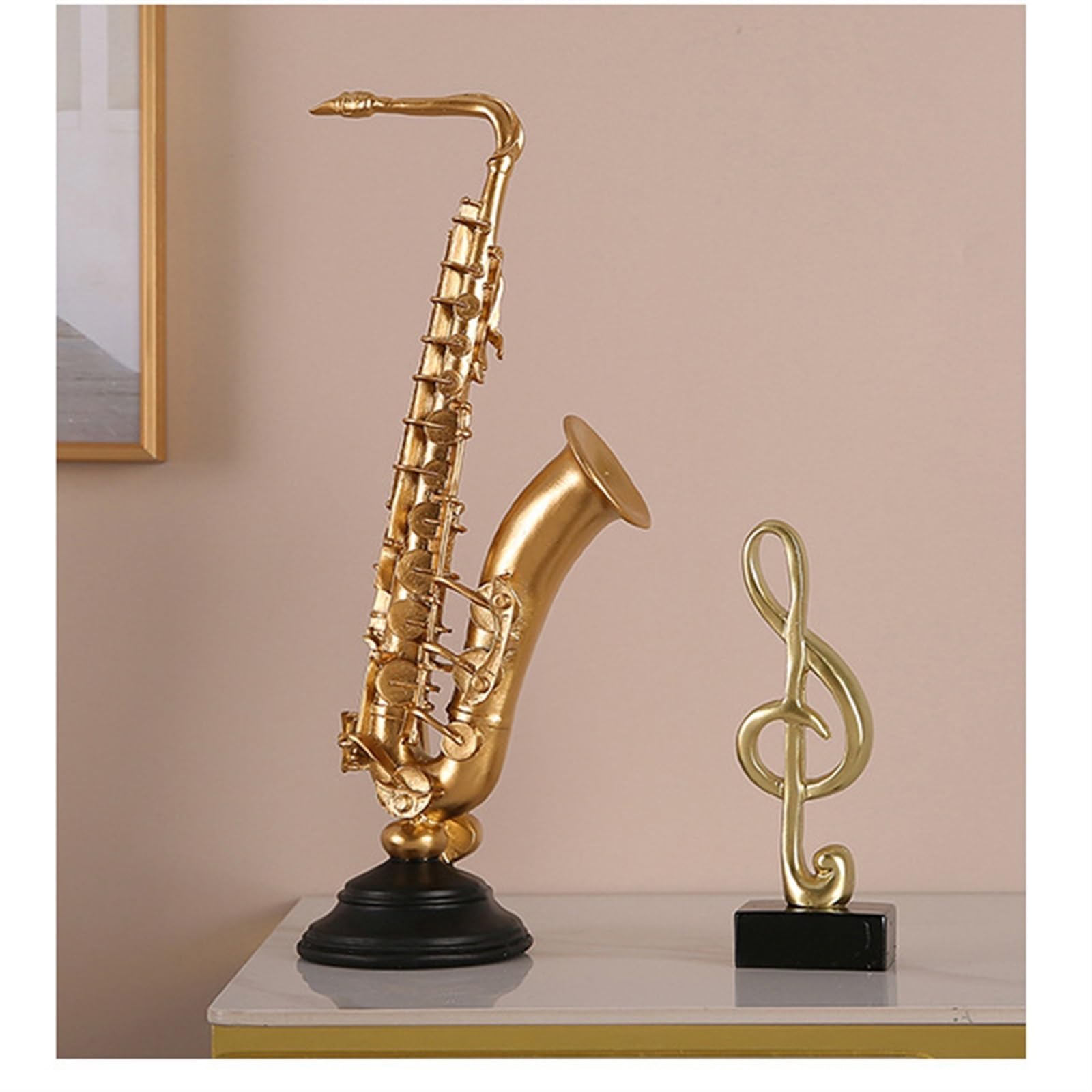 Modello di strumento musicale decorativo Ornamenti Per Sassofoni Modelli Di Strumenti Musicali Ornamenti Da Scrivania Decorazioni Per Vetrine Di Negozi Per La Casa