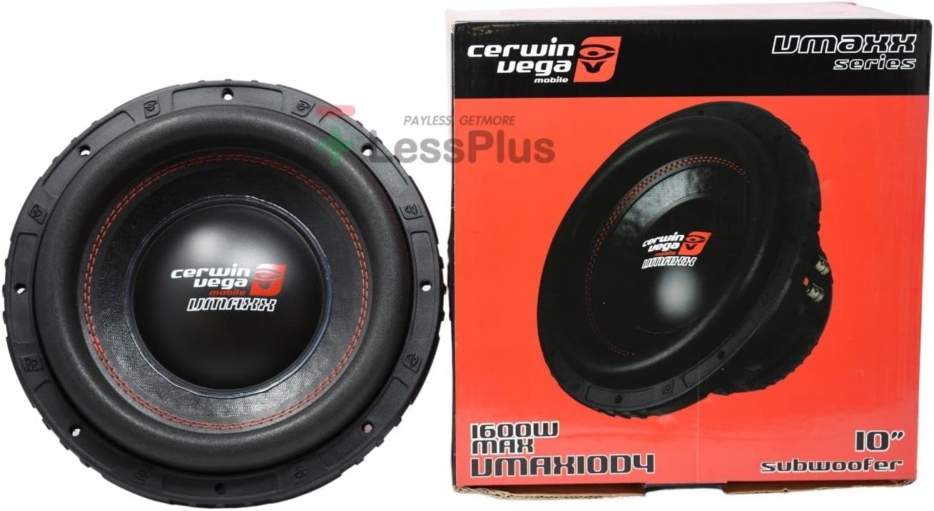 Buy Cerwin-Vega Mobile CERVMAXX10D4 