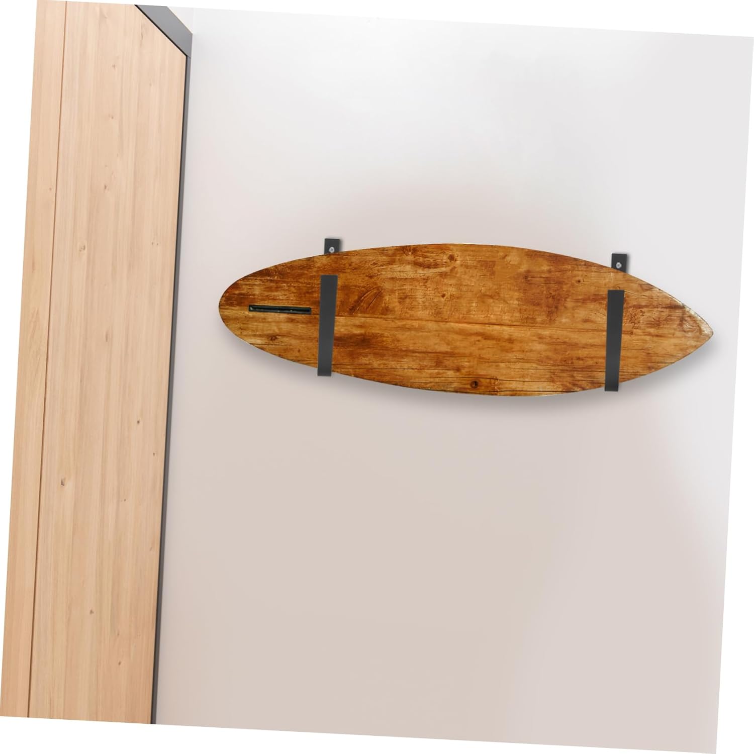 Happyyami 1set Skateboard Wall Hook Protective Cover Surfboard Hanger for Easy Installation and Organized Storage Living Room Garage and Home Decor