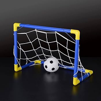 サッカーゴール2組　屋内屋外どちらでも使えるポータブル小型サッカーゴール 楽天市場】サッカー ゴール 組み立て ミニゴール 折りたたみ