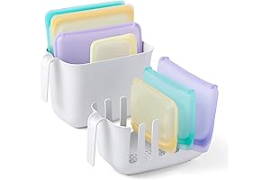 YouCopia Dry&Store Reusable Bag Storage and Drying Rack for Car