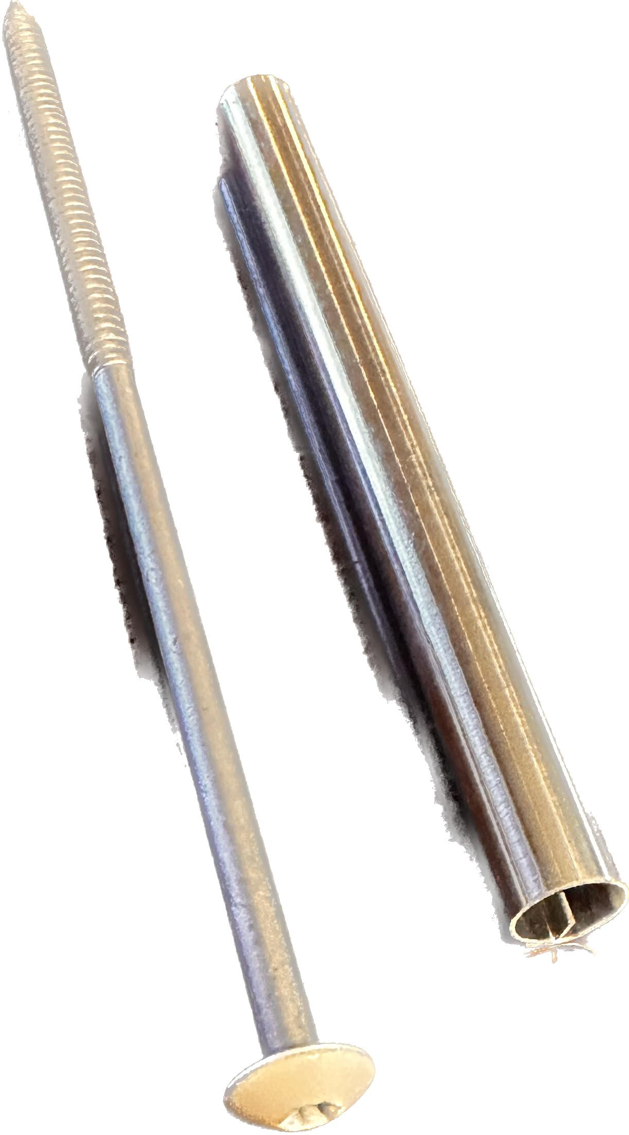 Holdtite 7" Torx Gutter Screw with Metal Ferrule, White (10-pack)