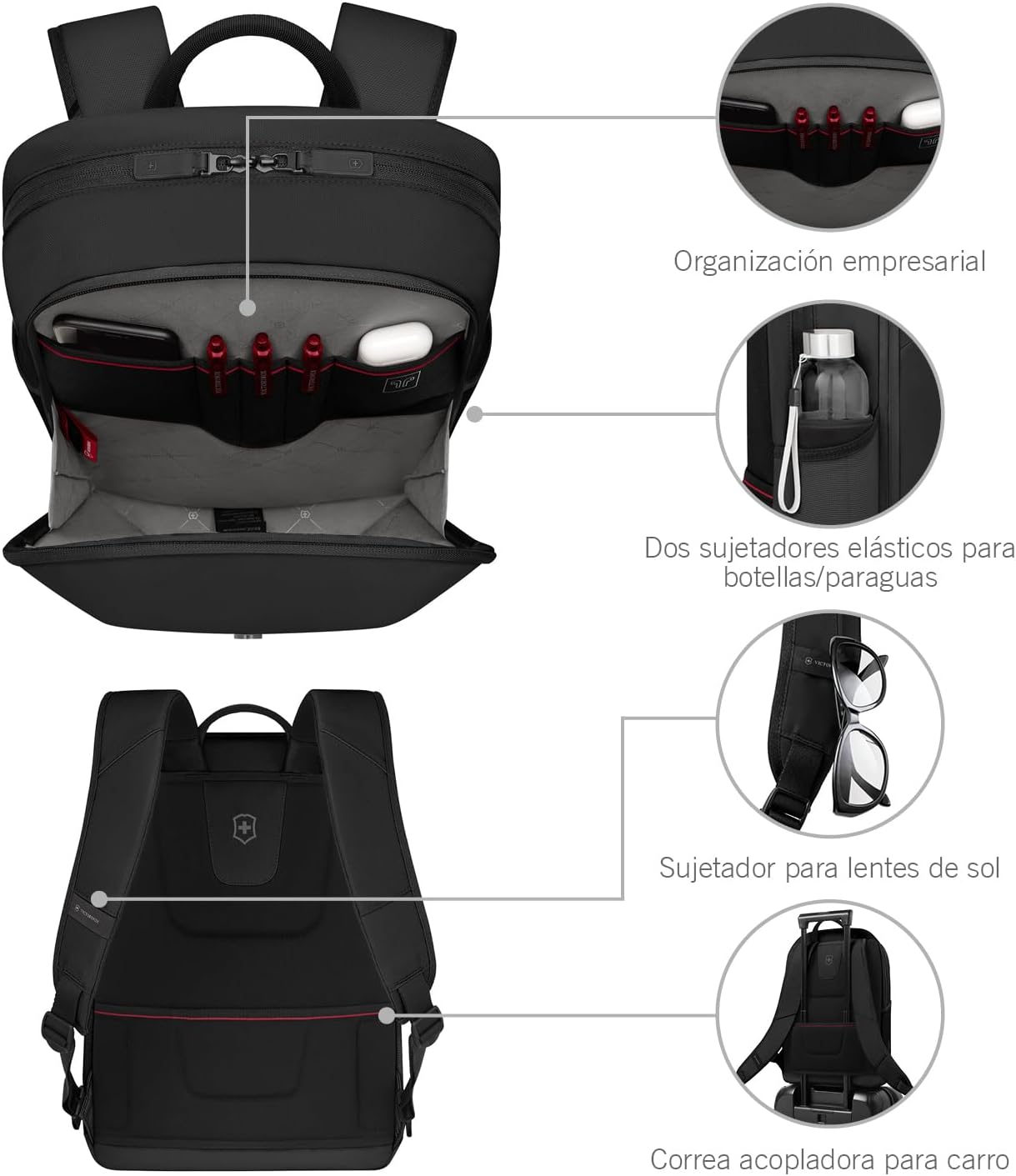 Victorinox Altmont Modern City Compact Backpack Black