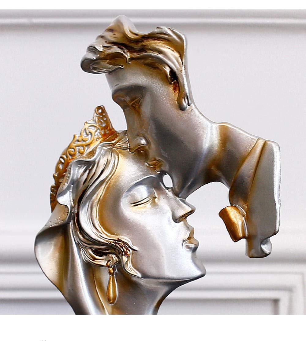 2025新品・未使用】 置物 オブジェ キスをしているカップルの 2025新品・未使用】 置物 オブジェ キスをしているカップルの