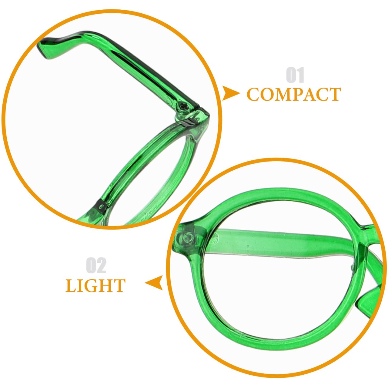 ifundom Mini Gafas para Muñecas Juego De 6 Piezas Accesorios De Plástico Livianos Y Resistentes para Decoración Y Vestir Muñecos DIY