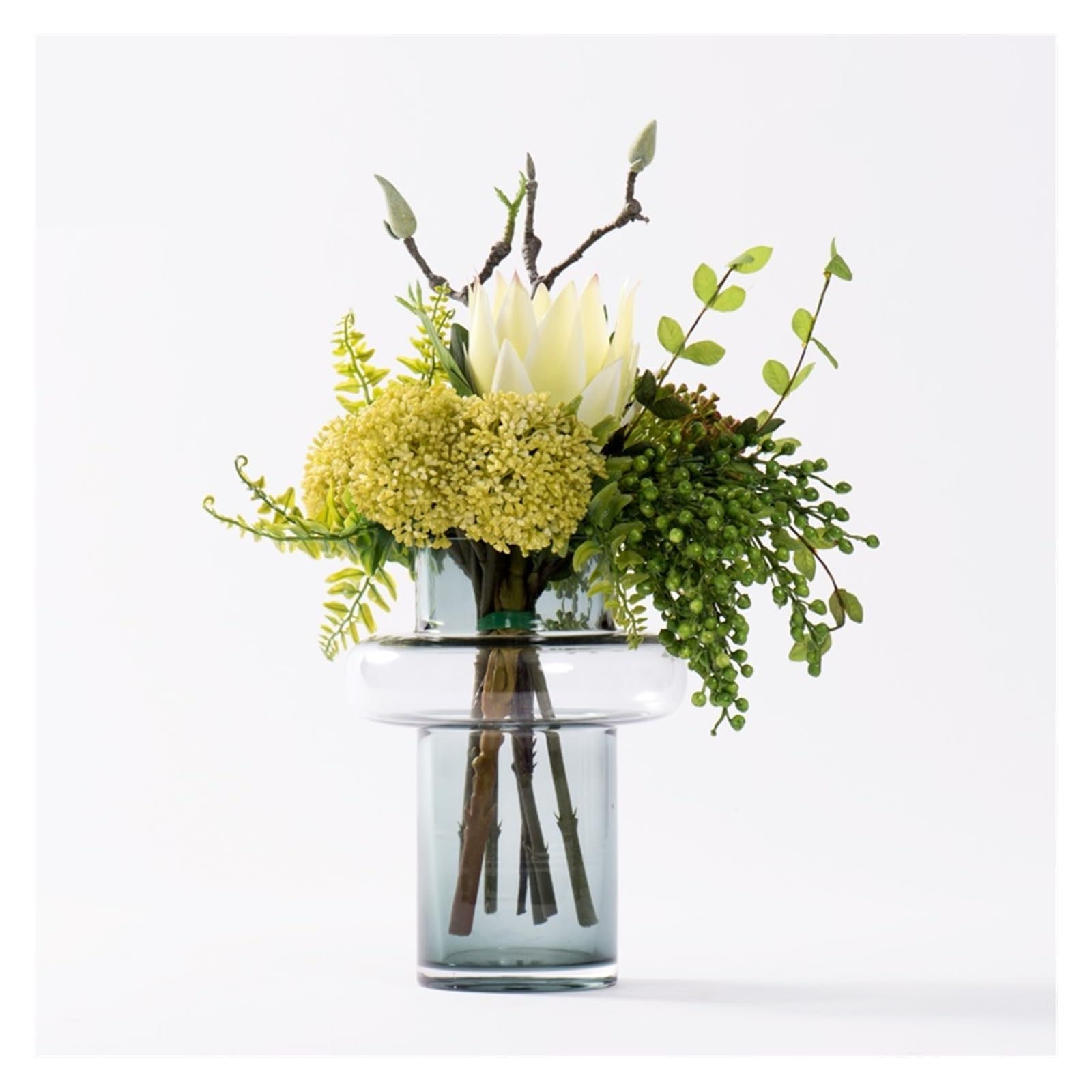 Fleurs Artificielles Lumière de fenêtre de Luxe, Art Floral, Simulation de Fleurs, Salon, Table à Manger, Arrangements Floraux, décoration de la Maison Fleurs Artificielles pour L'extérieur