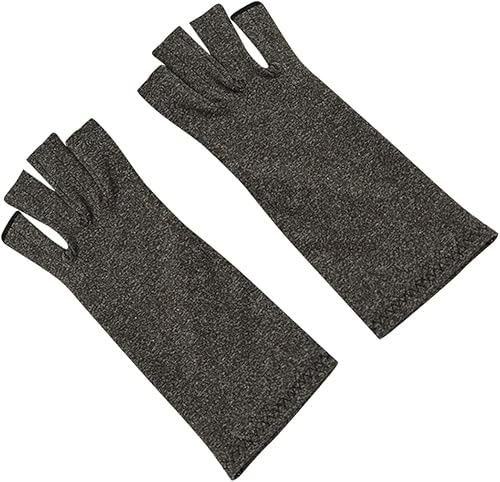 VALICLUD Guantes de compresión para exteriores, guantes de trabajo sin dedos, guantes con dedos para hombre, guantes de invierno diarios, guantes de