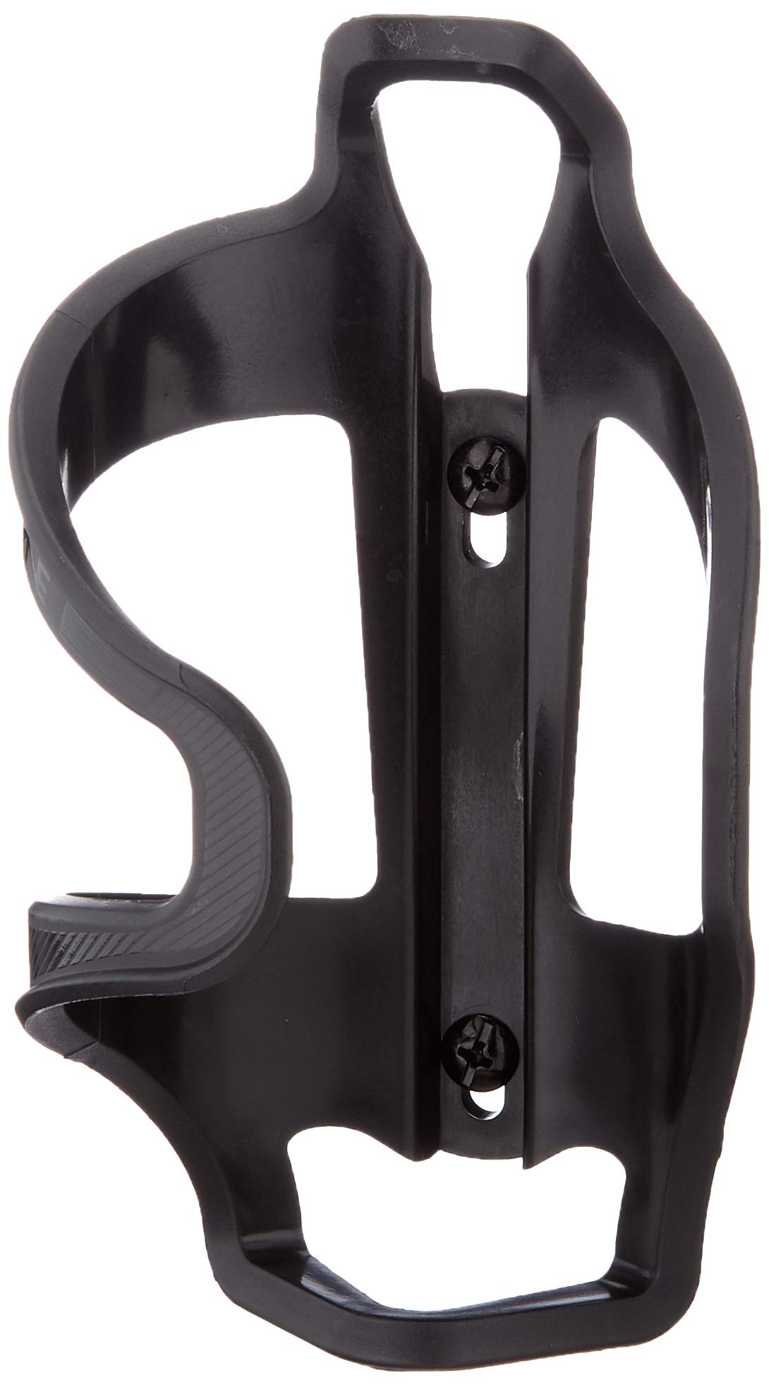 Lezyne Uni Wasserflaschenhalter Flow Cage E SL-R, Matrix, Flasche Wird rechts geklemmt, schwarz, 1-BC-FLSLR-V204 Flaschenhalter, 48g (Packung mit 2)