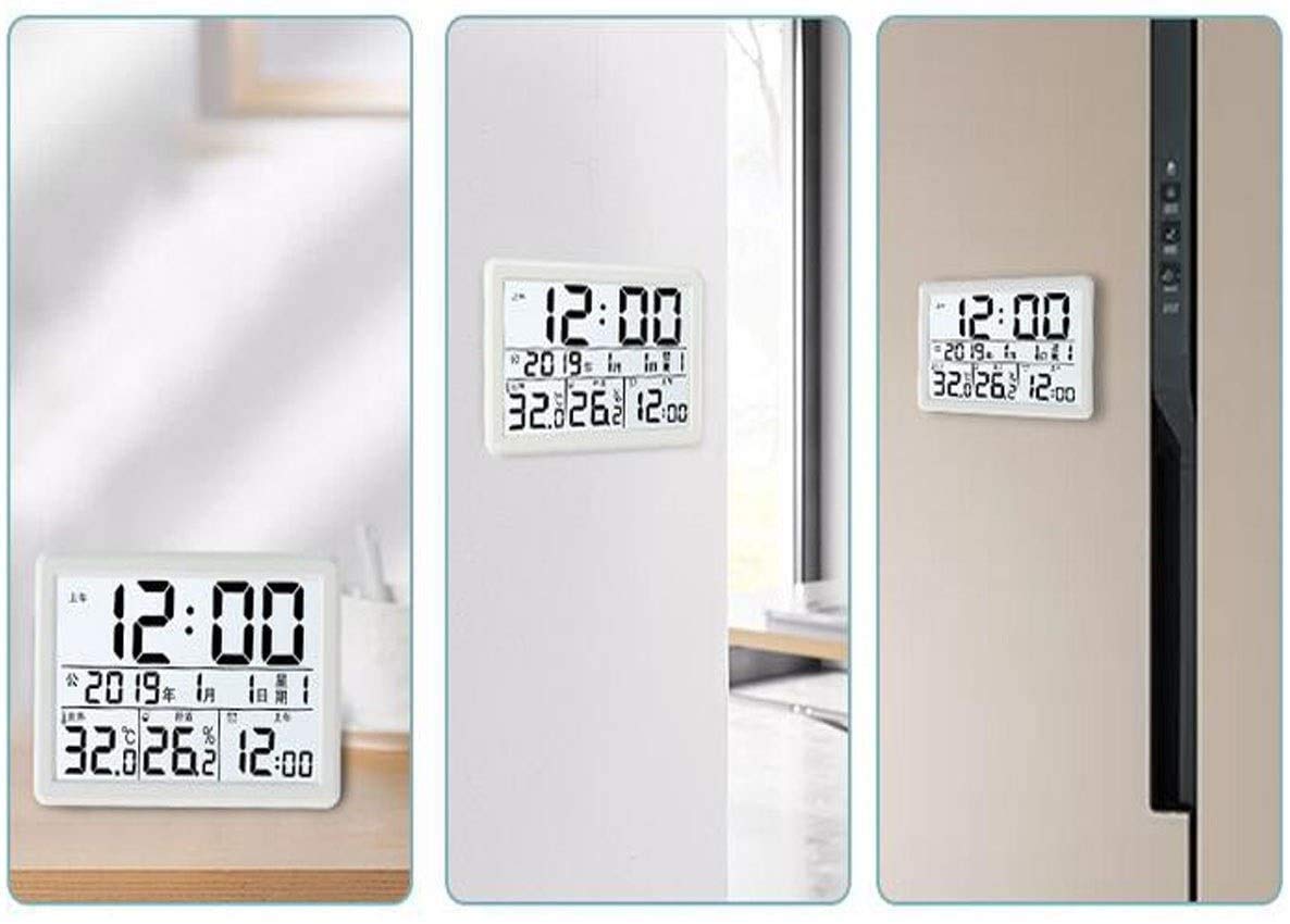 XINGYU Thermomètre et hygromètre de Charge, Thermomètre Domestique d'intérieur, Thermomètre numérique d'intérieur de Haute précision pour Chambre de bébé, Luminosité Lumineuse intelli