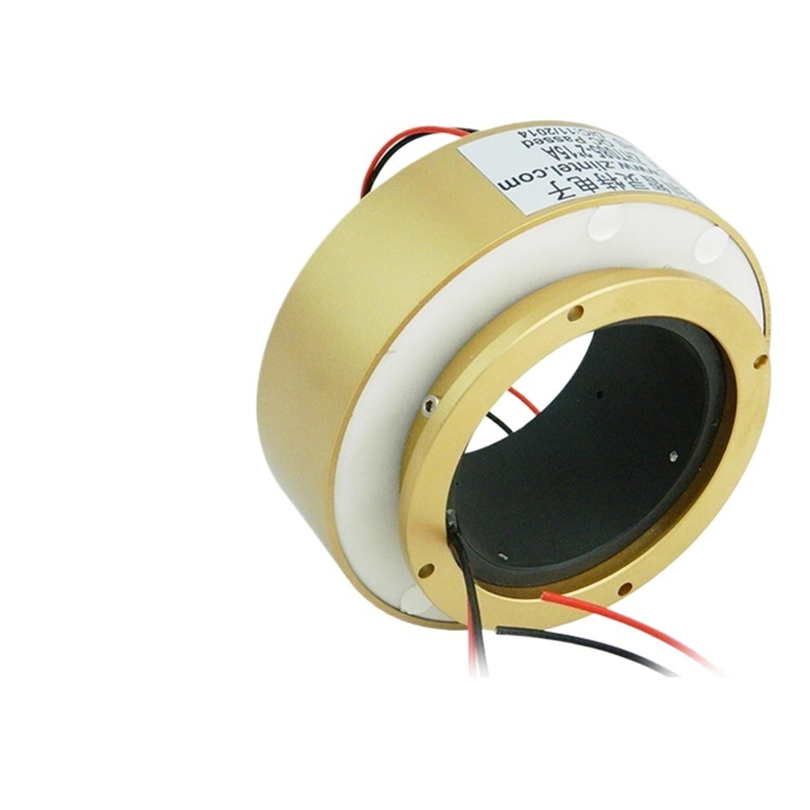 EKFBQBGW 1PCS Through-Hole Conductive Slip Ring for electronic starter Equipment and 360-degree Rotating Transmission Generator Slip Ring for Manipulator