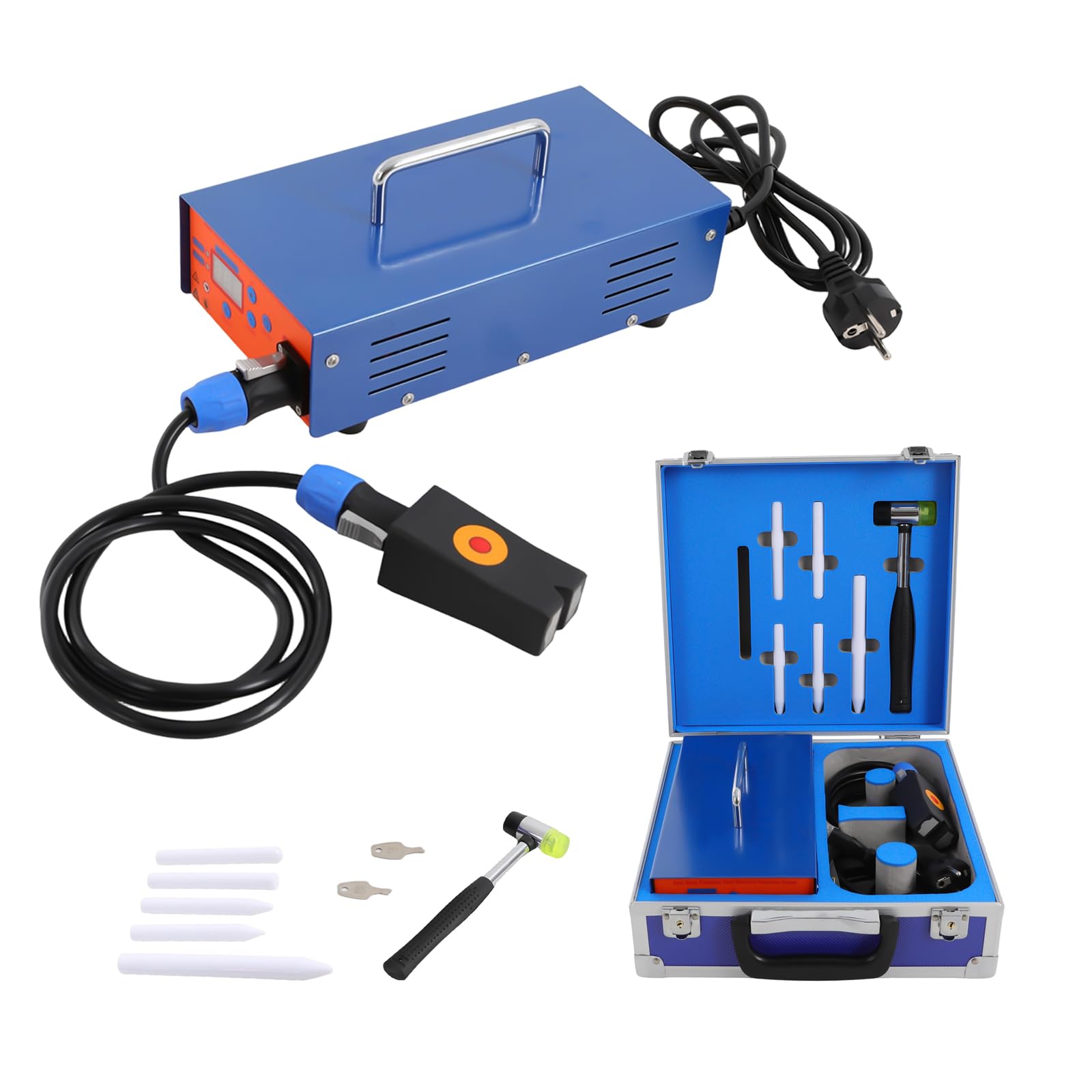 1000W Induktionsheizgerät Auto Beulen Reparatur Set | Induction Heater Maschinen Zusammenbruch Reparaturset Auto Paintless Repair Reparaturwerkzeug