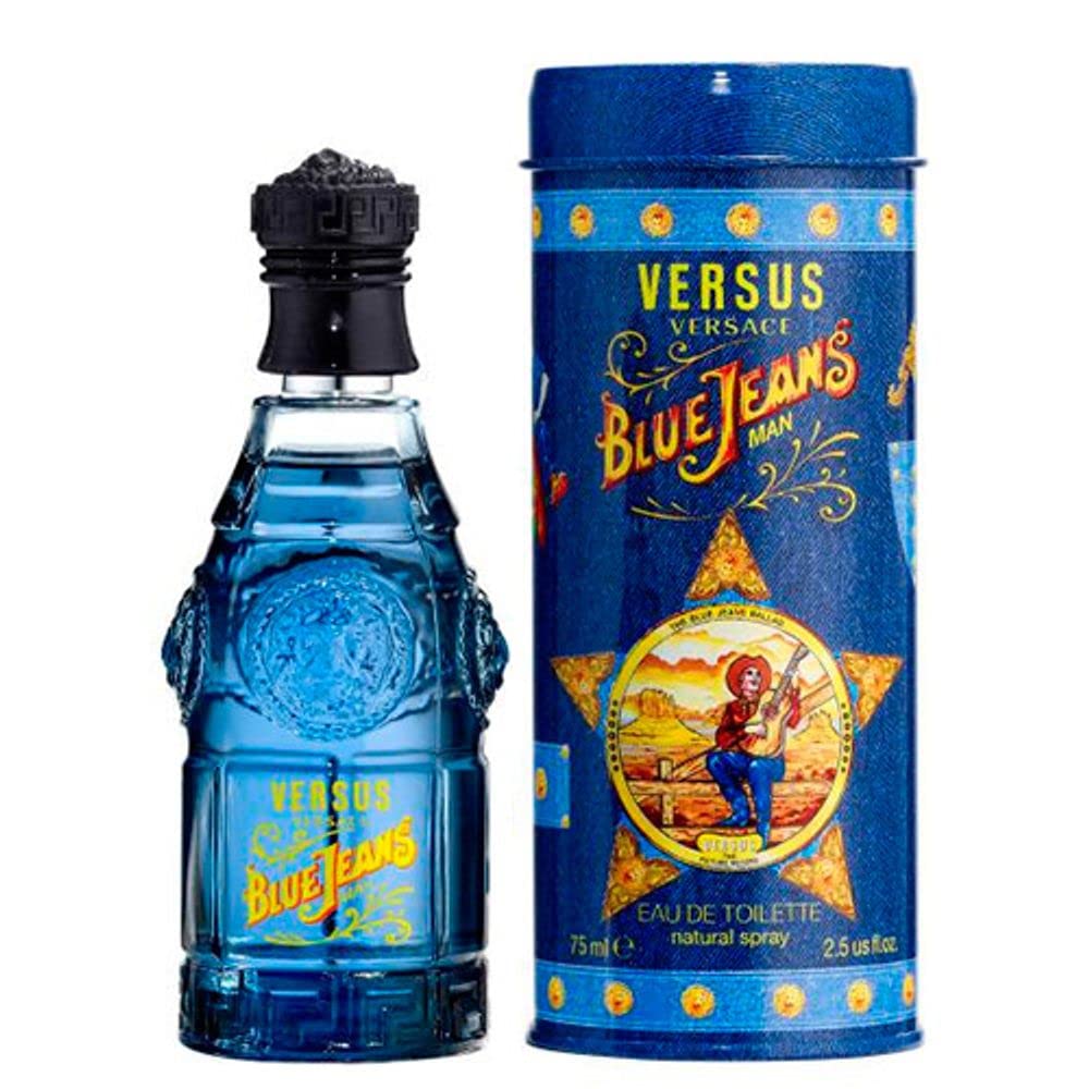 Versace Blue Jeans, eau de toilette da uomo, 75 ml