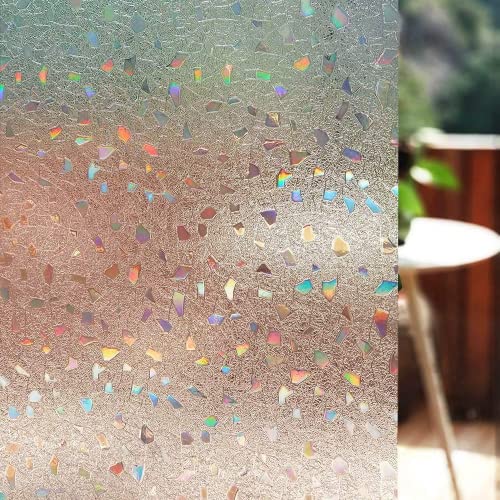 LEMON CLOUD Window Privacy Film, Frosted Glass Window Cling...