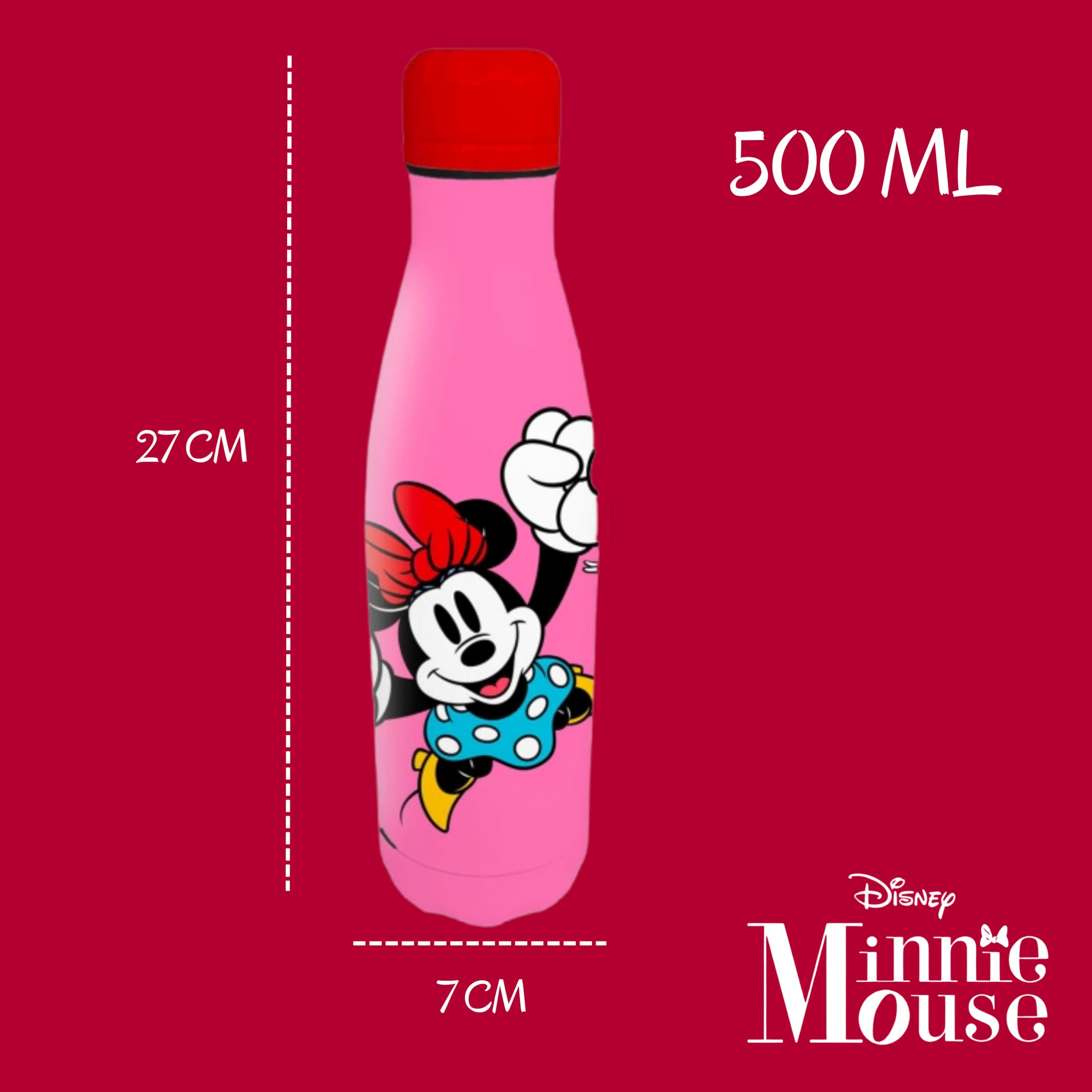 Bouteille Réutilisable Frozen 640ml - Sans BPA, Design Disney | Gourde Enfants, École, Sport