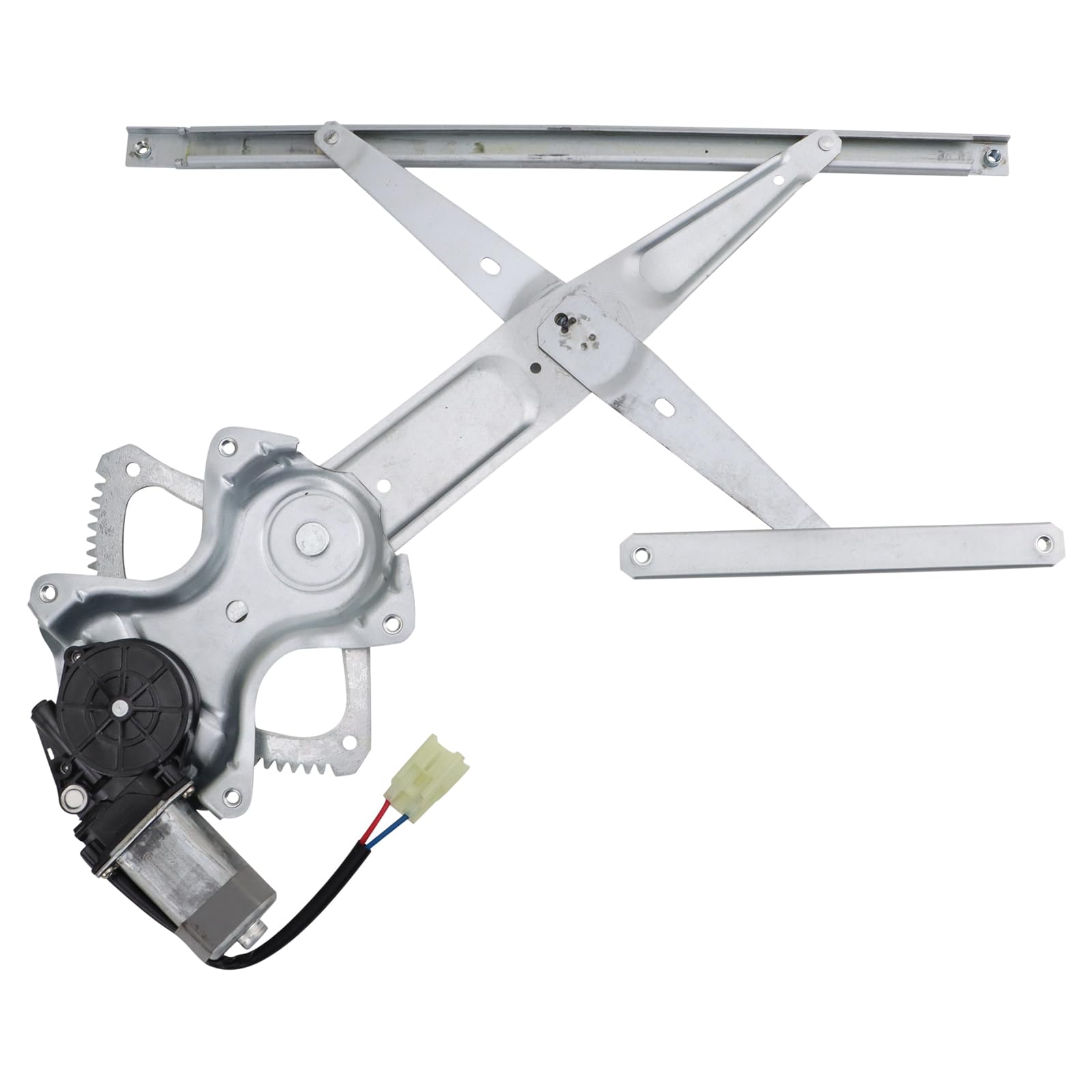 TRQ Front Driver Side Power Window Motor and Regulator Assembly | For 2006-2012 Toyota RAV4 Japan Built Models 1st VIN Digit J 2004-2006 Scion xA Japan Built Models 1st VIN Digit J