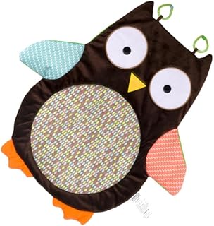 Toyvian 1Pc Tapete De Jogo De Chão Do Bebê Tapete De Jogo De Bebê Rastejando Tapete De Jogo De Algodão Da Criança Tapete De Jogo Para Bebê Criança Subir Esteira Coruja Rastejando Tapete