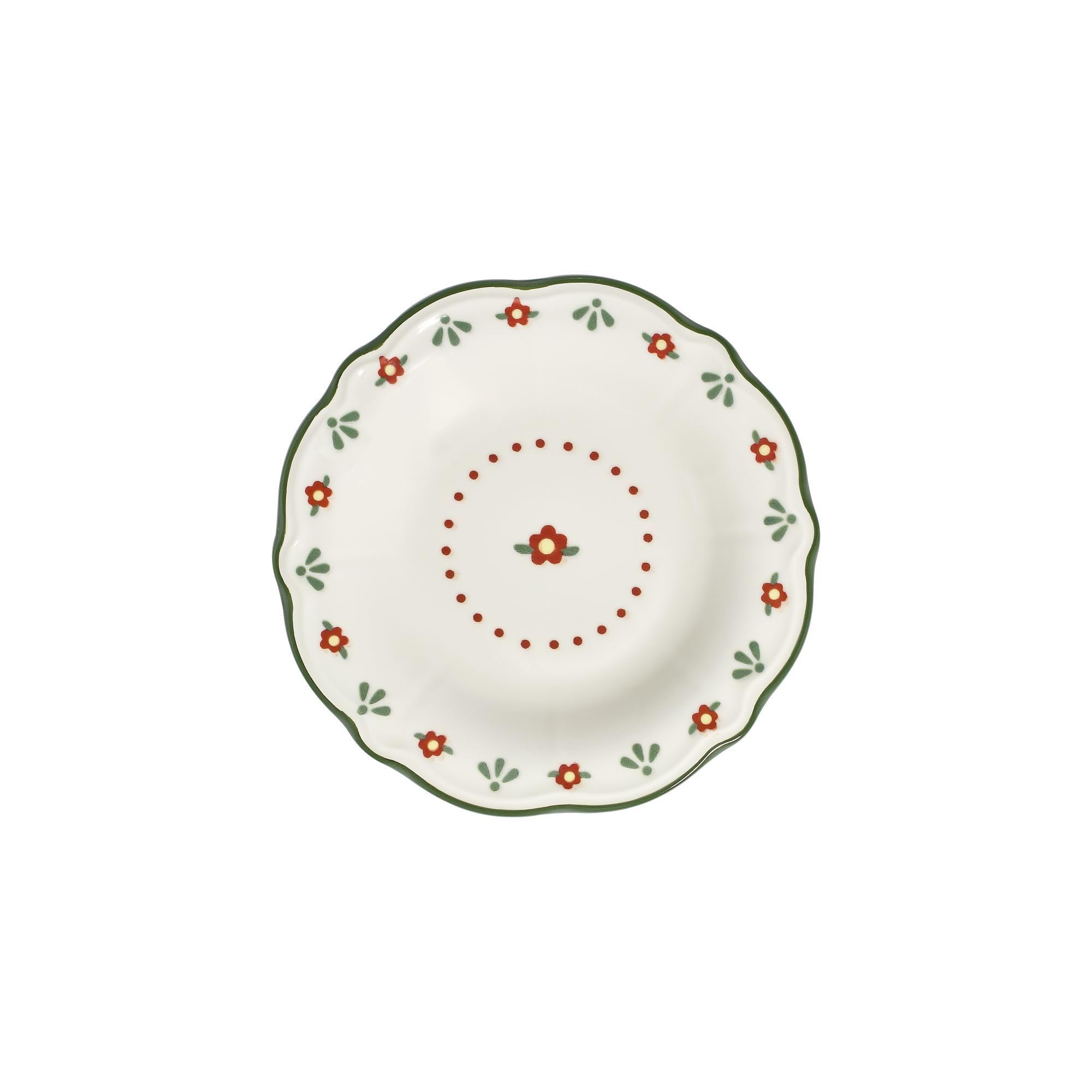 Elegancki 24-częściowy zestaw naczyń, 100% porcelana | Zawiera talerze do serwowania, talerze obiadowe, talerze deserowe i miski, idealny dla gości