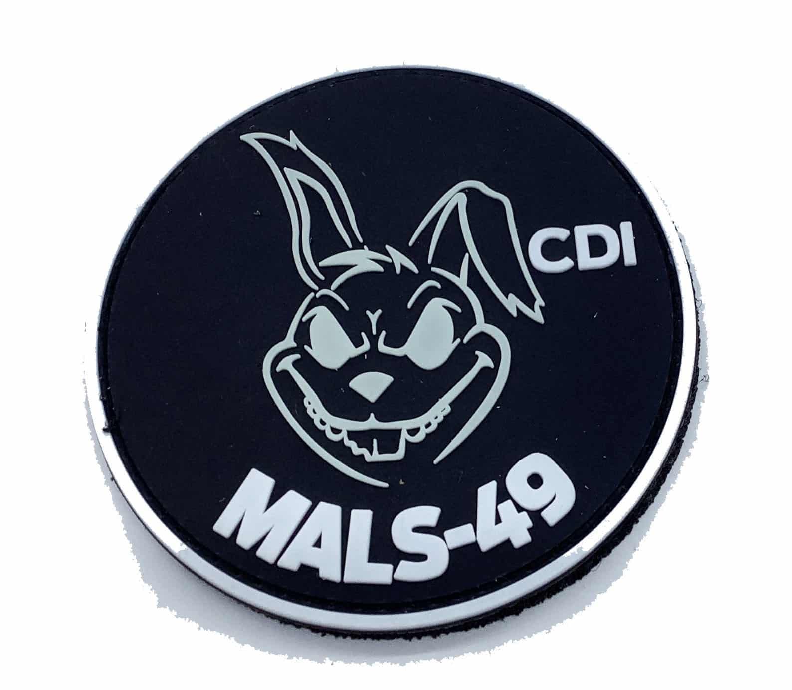 Squadron Nostalgia LLC MALS-49 Magicians CDI PVC Shoulder Patch