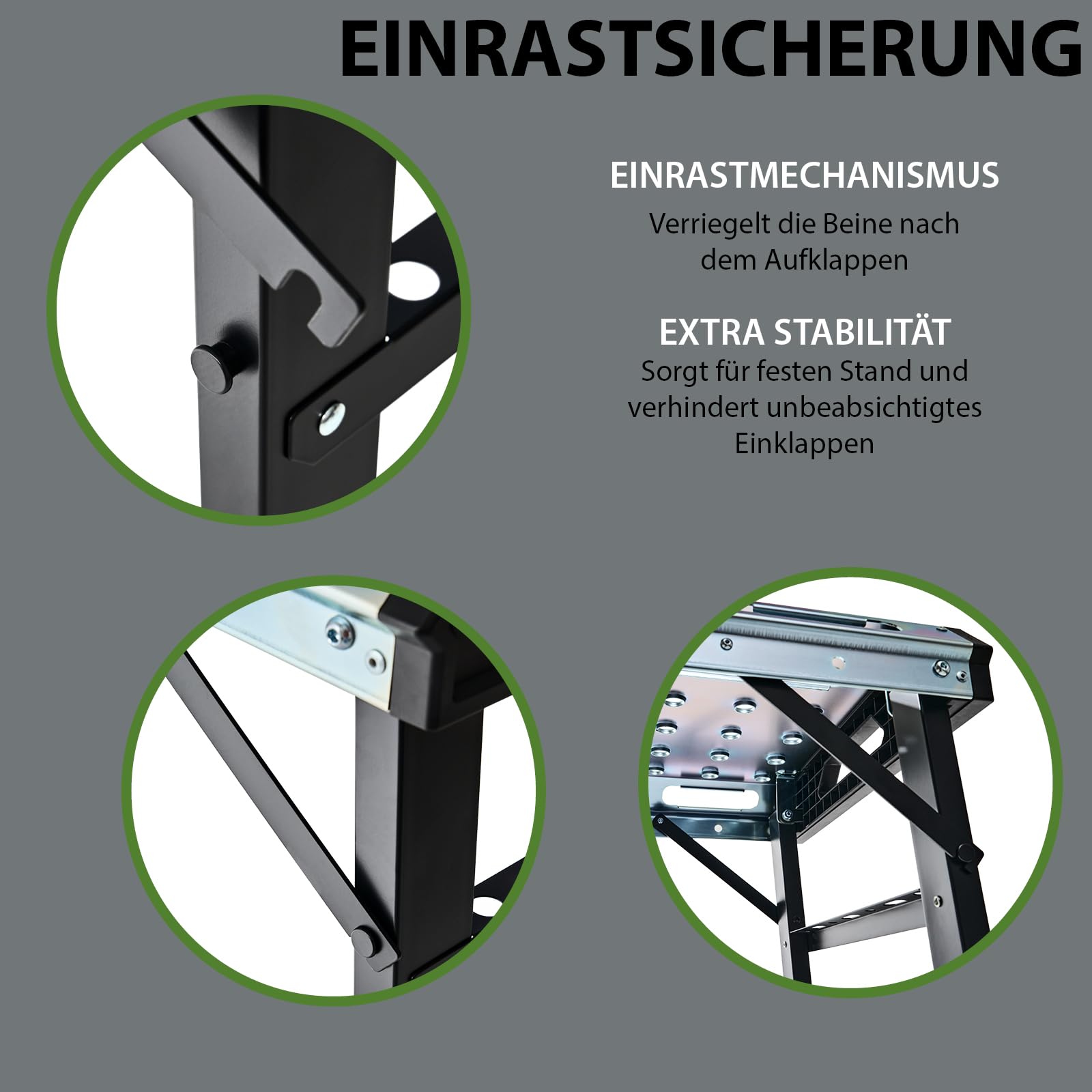 TRUTZHOLM Schweißtisch klappbar 450kg 7-Fach höhenverstellbar 71-93cm Werkbank mit Lochraster Arbeitsfläche 106 x 53 cm Werkstatttisch für Schweißen Montage Garage Metallbearbeitung
