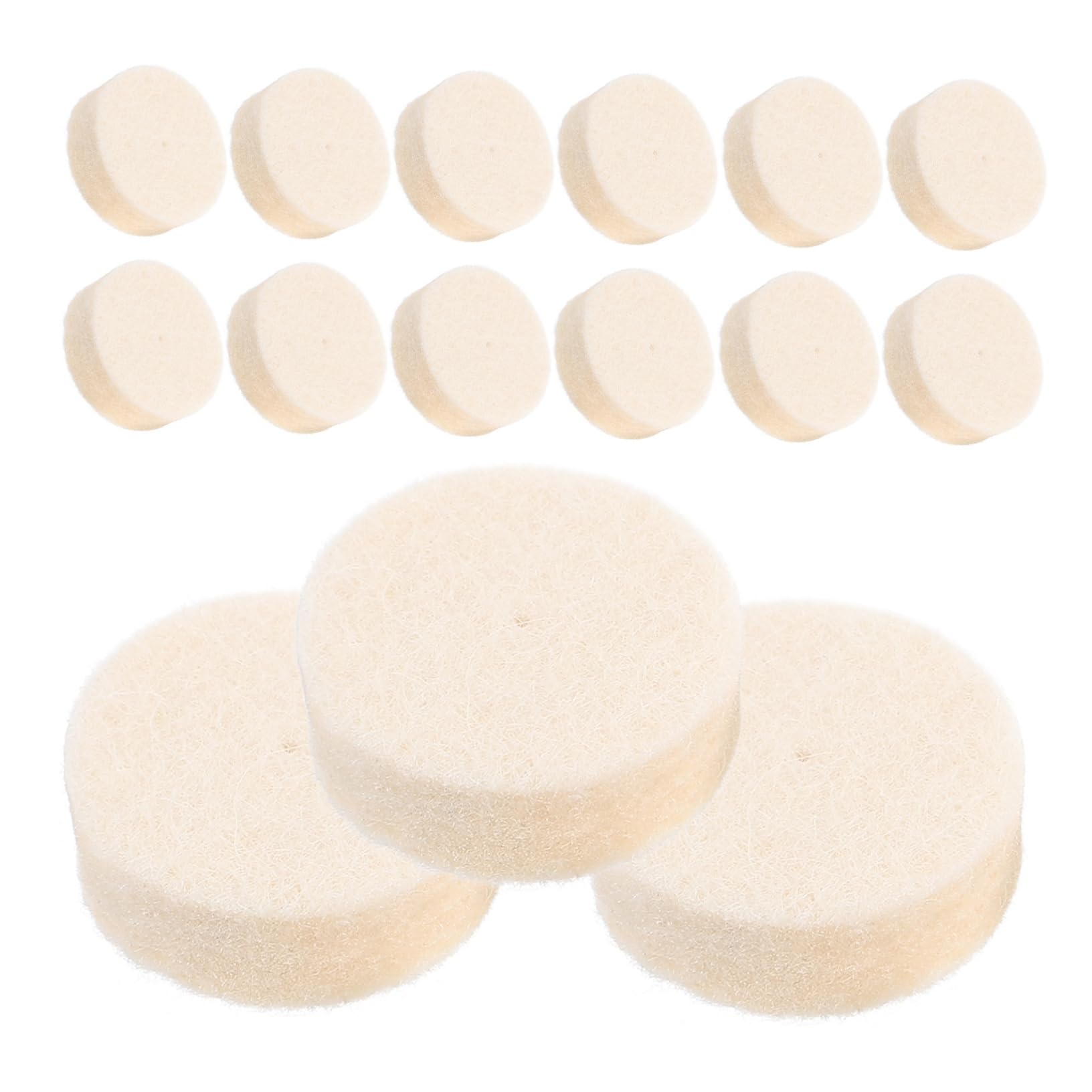PartyKindom 400 Piezas Conjunto De Esmalte De Kit De Manicura Almohadillas Para Pulir y Pulir Kit De Pulido De Resina Accesorio De Pulido Kit De Pulido De Joyas Lana