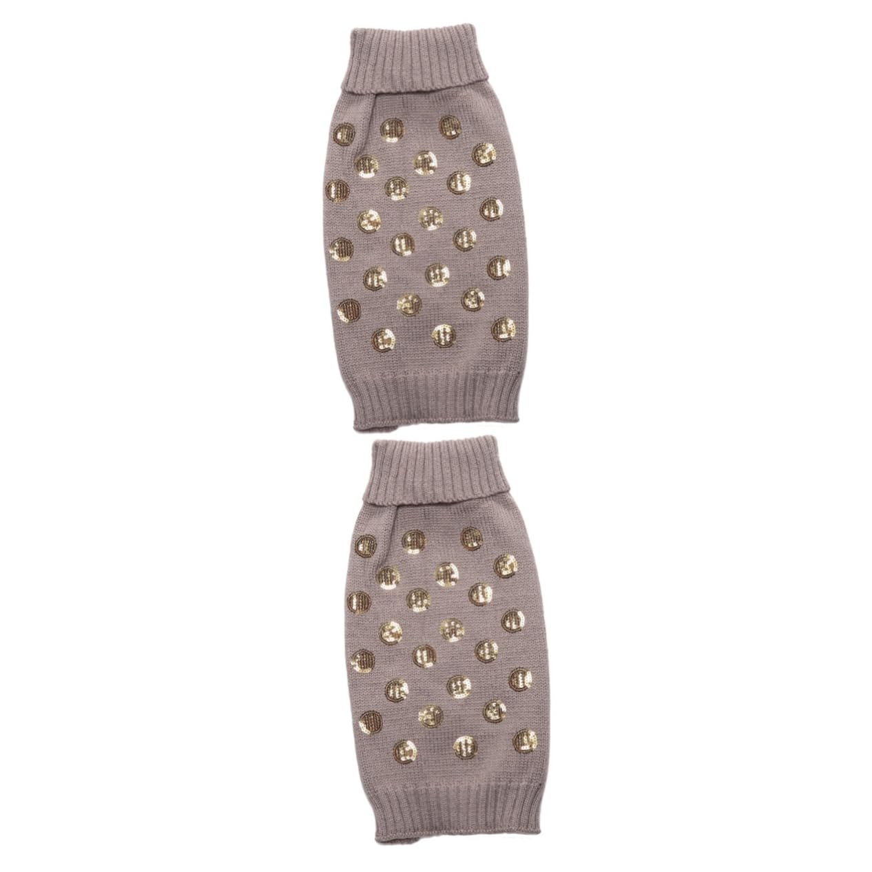Vêtements chauds pour chiens : lot de 2 pulls d'hiver et d'automne BESPORTBLE