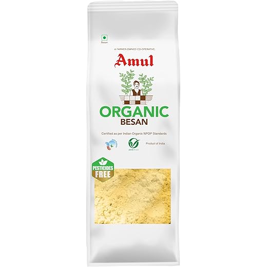 Amul Organic Besan 500 Gm