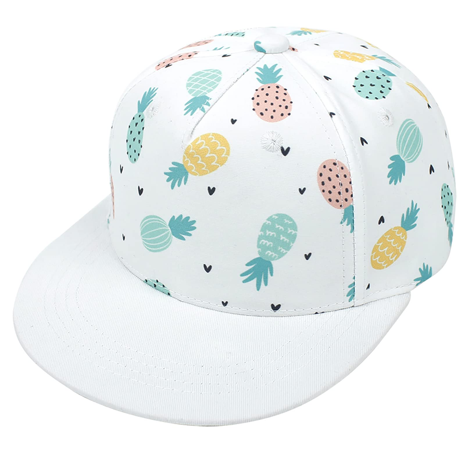 Malaxlx Gorra de béisbol para bebé, sombrero de sol de verano, ajustable, gorra de béisbol para niños de 6 meses a 8 años