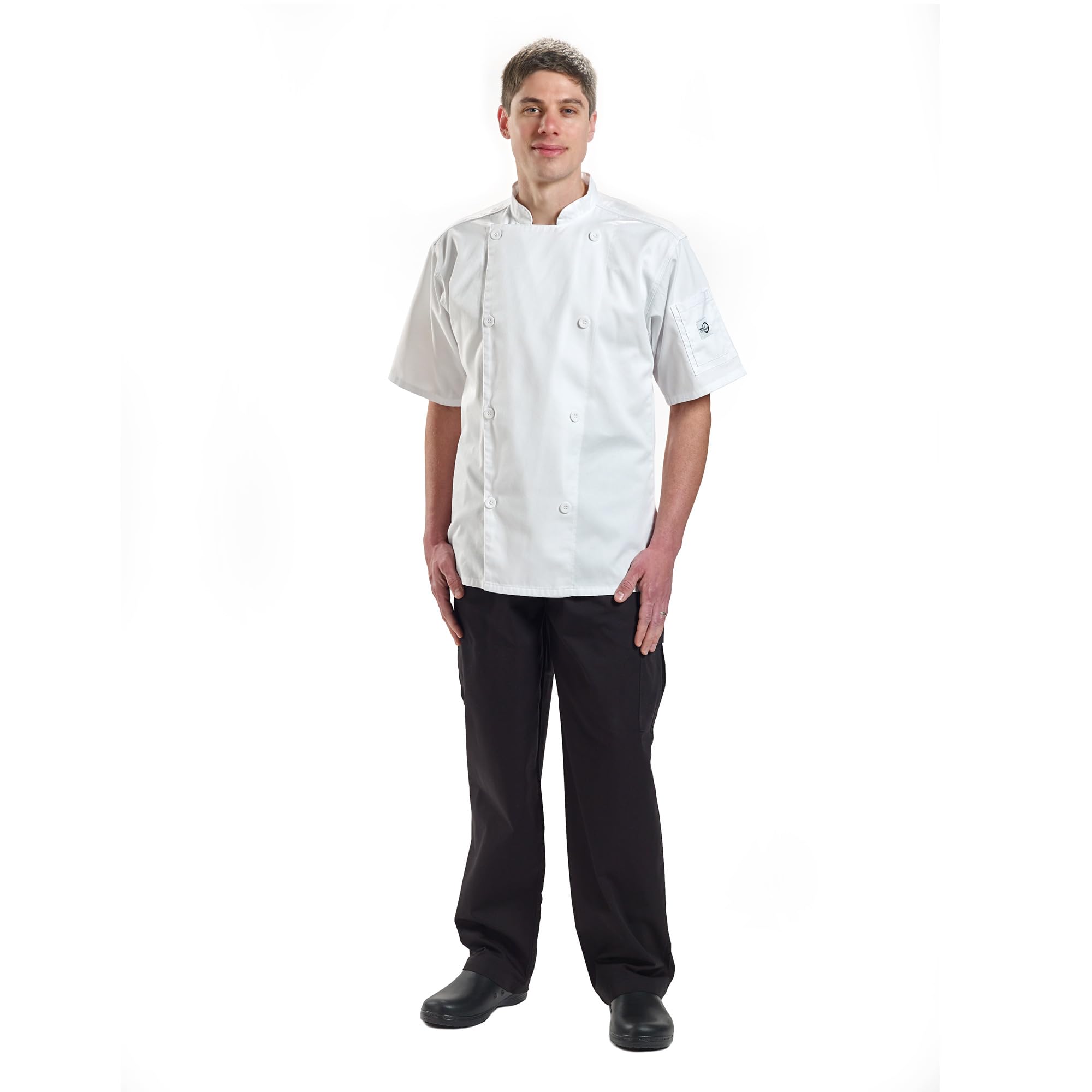Mercer Culinary Unisex Short Sleeve Kurze Ärmel (1er Pack)