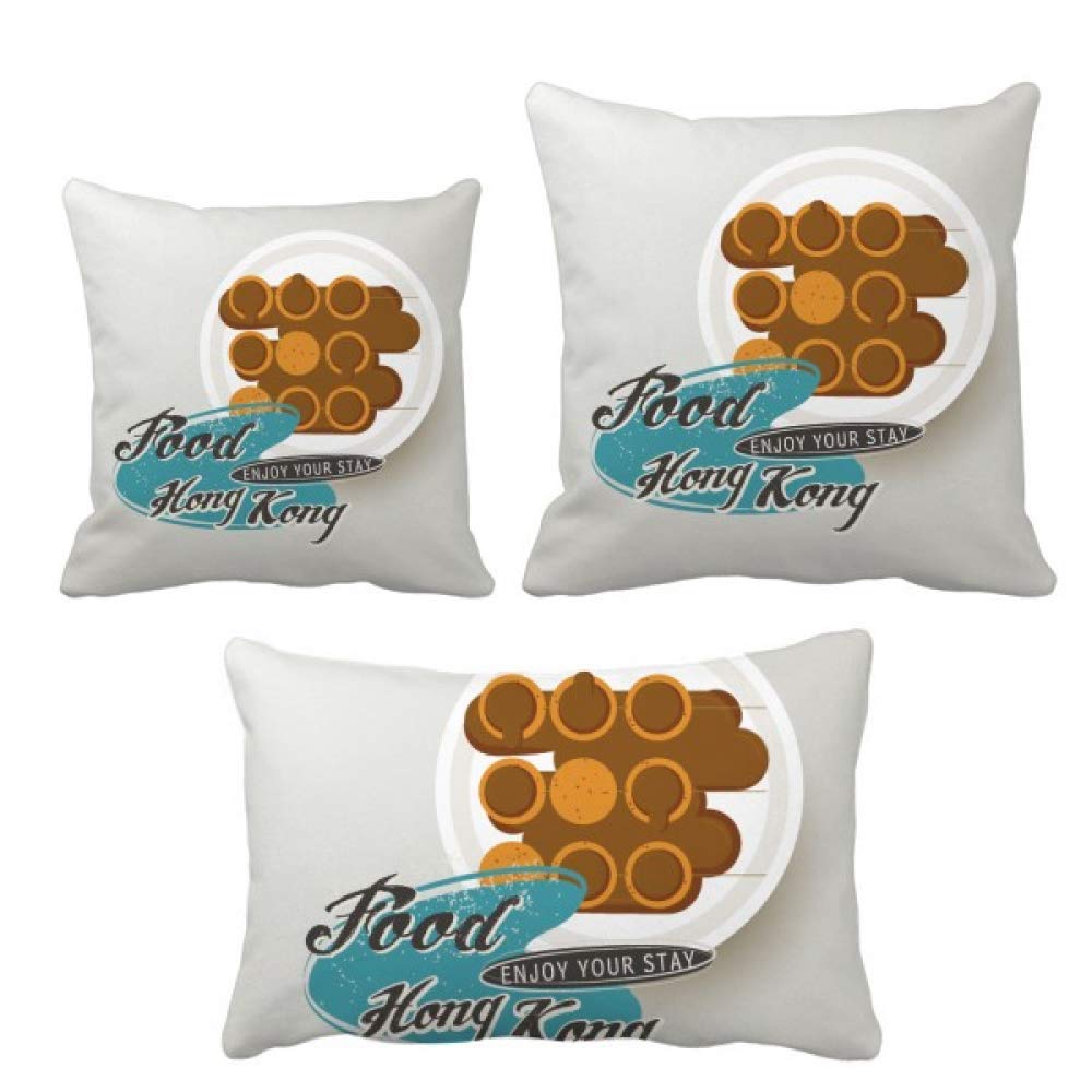 Coussin Balle de Poisson Hong Kong Ensemble de Coussin de Canapé