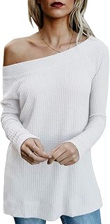 white loose sweatshirt