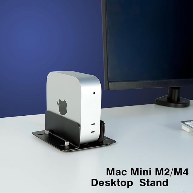 Soporte Metálico Ajustable para Laptop Mac Mini Router miniatura 4